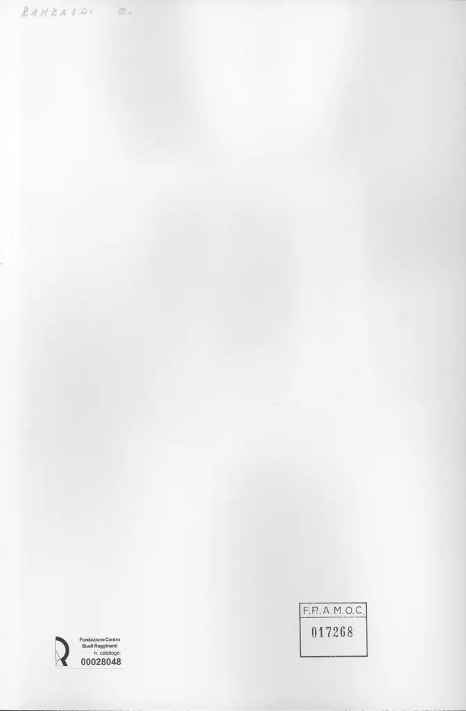 Anonimo, Anonimo , retro