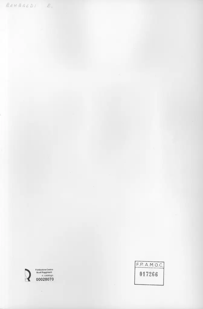 Anonimo, Anonimo , retro