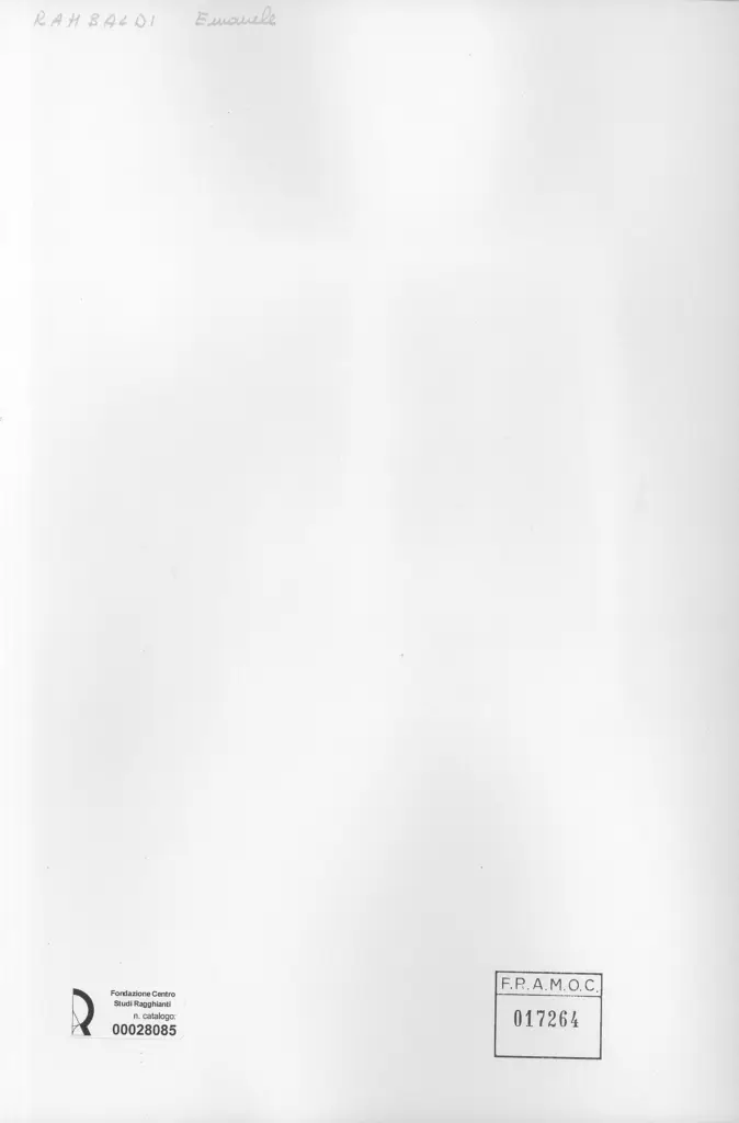 Anonimo, Anonimo , retro