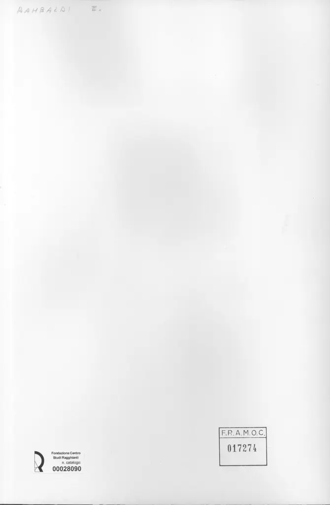 Anonimo, Anonimo , retro