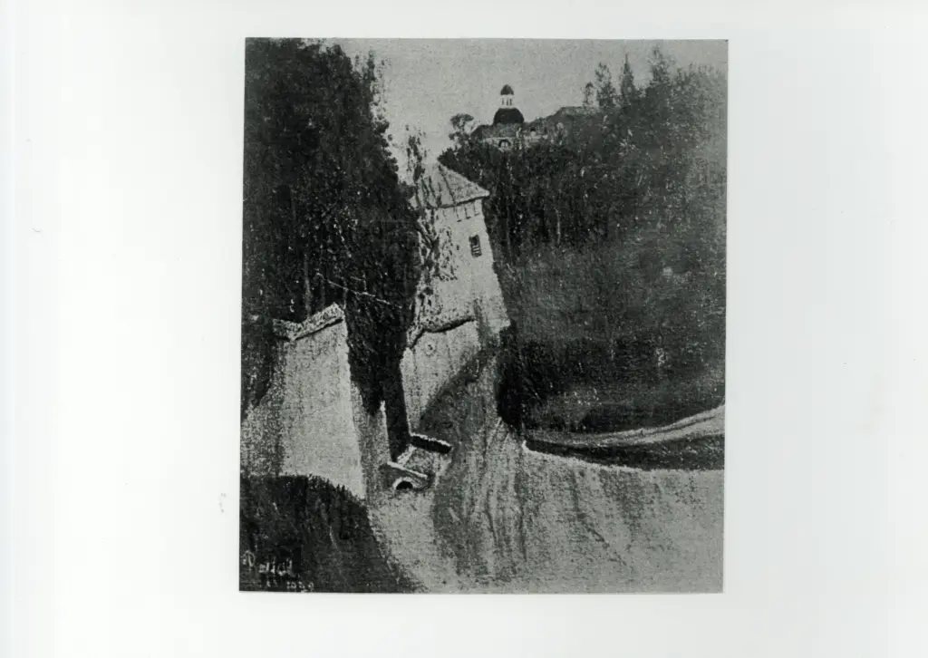 Anonimo , Raphael Mafai, Antonietta - sec. XX - La passeggiata archeologica