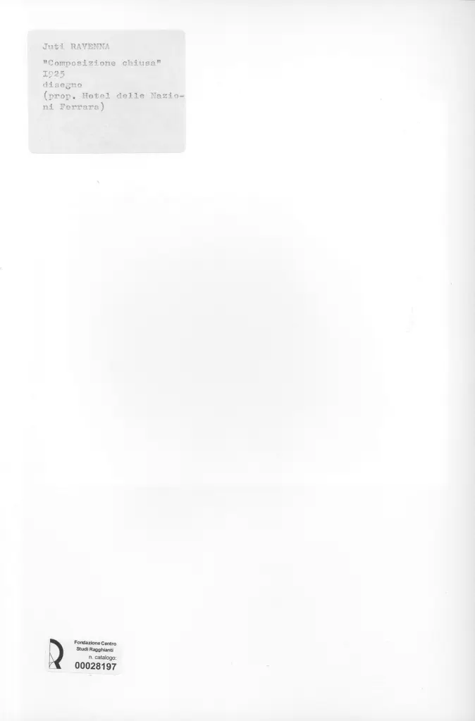 Anonimo, Anonimo , Ravenna, Juti - sec. XX -