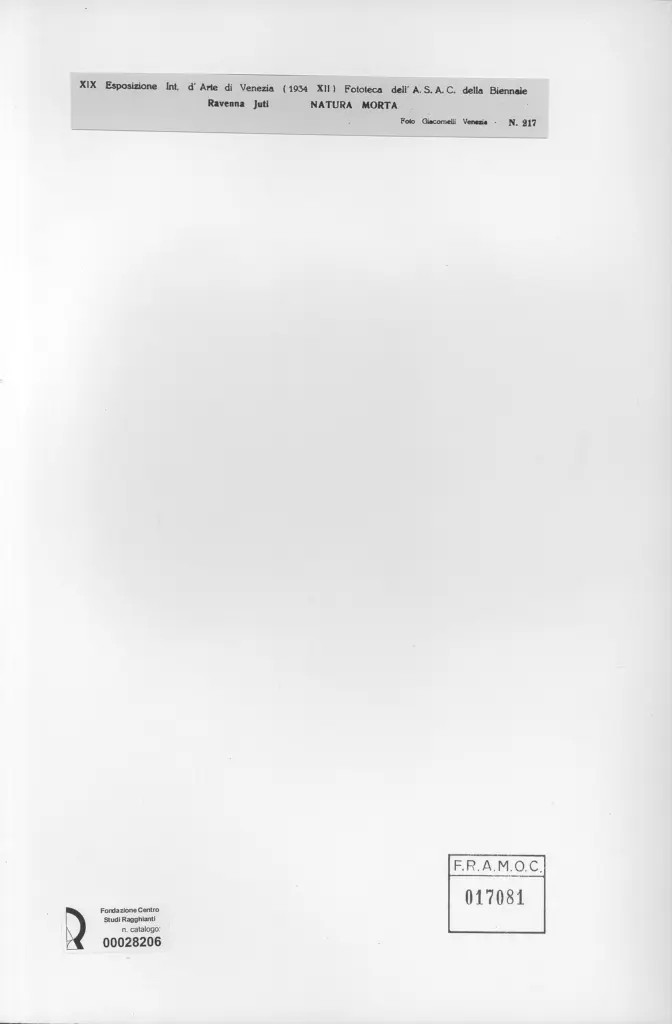 Fotografia Ferruzzi , retro