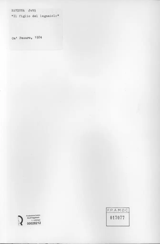 Anonimo, Anonimo , retro