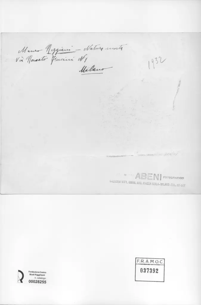 Studio Fotografico Abeni , retro