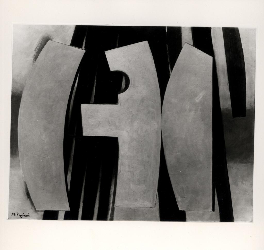 Giacomelli , Reggiani, Mauro - sec. XX - Composicion en amarillo N.1 , fronte