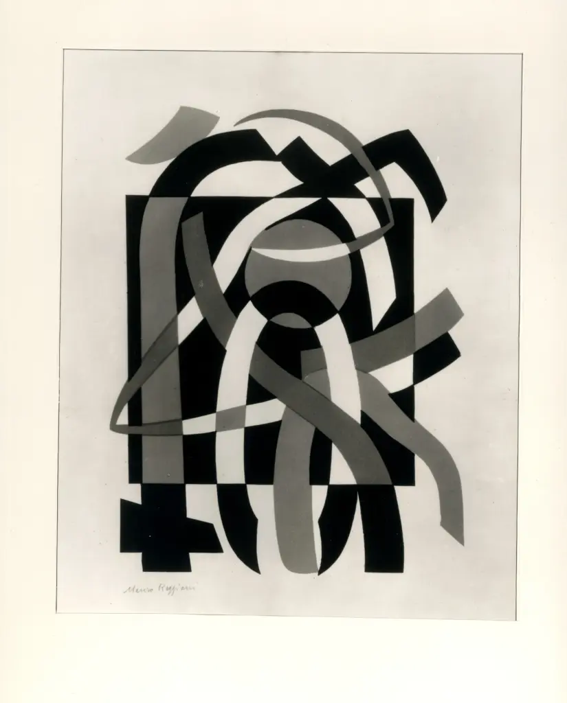 Giacomelli , Reggiani, Mauro - sec. XX - Composizione , fronte