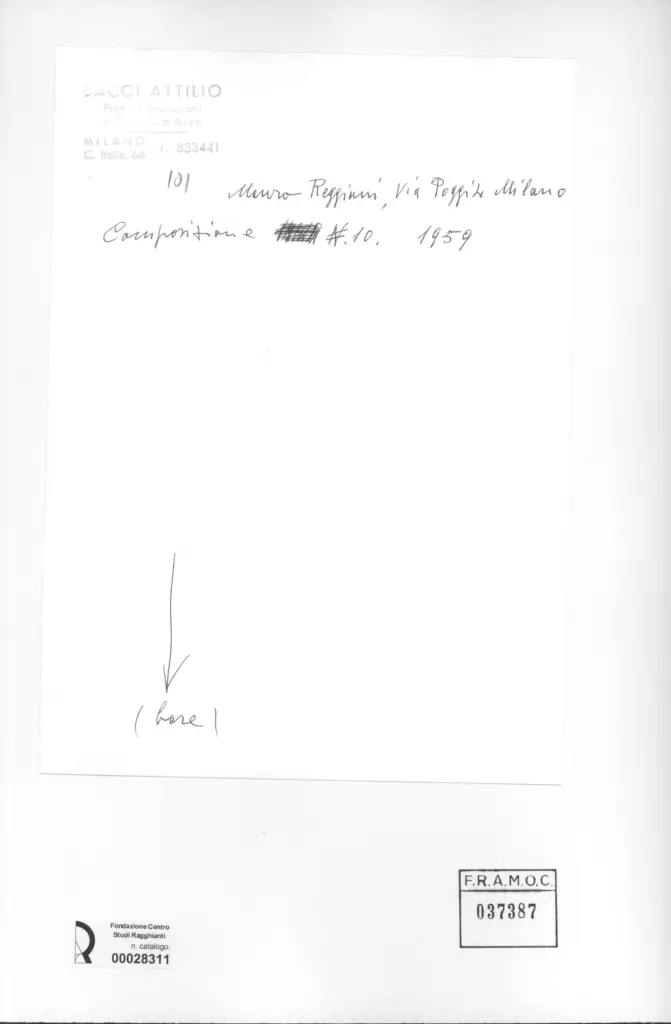 Bacci, Attilio , retro