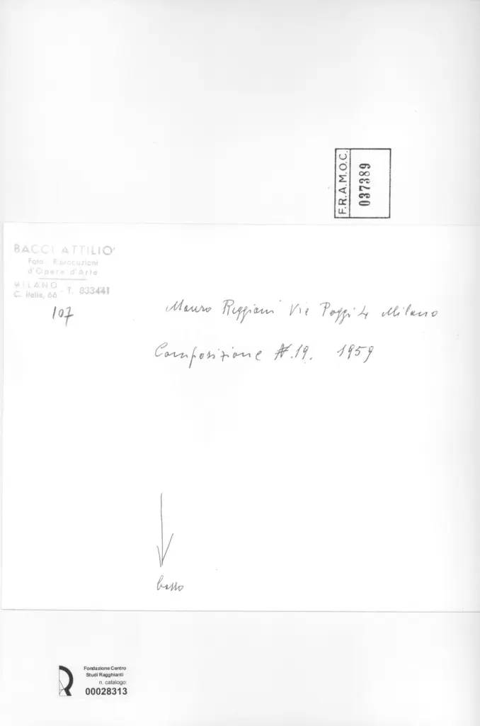 Bacci, Attilio , retro