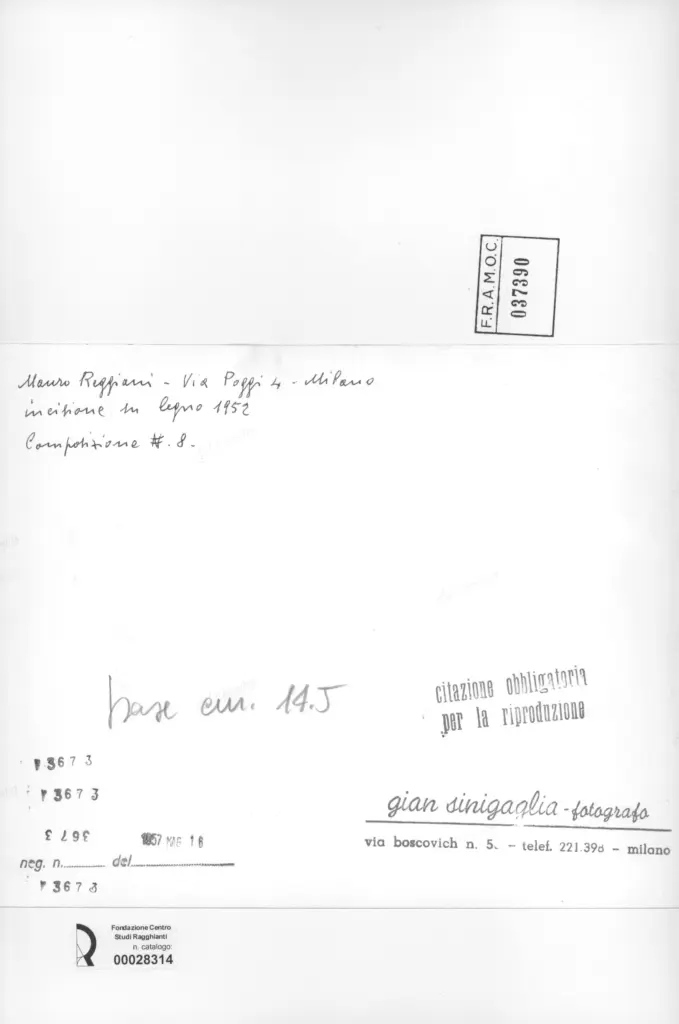 Sinigaglia, Gian , retro