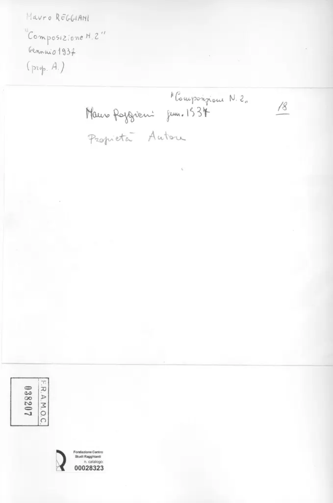 Anonimo, Anonimo , retro