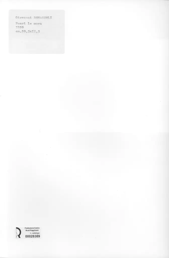 Anonimo, Anonimo , retro