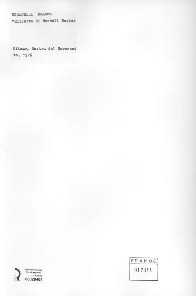 Anonimo, Anonimo , retro