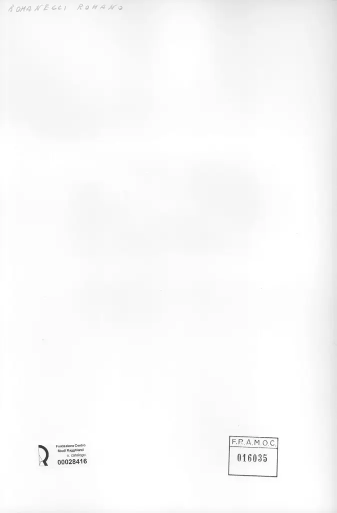 Anonimo, Anonimo , retro