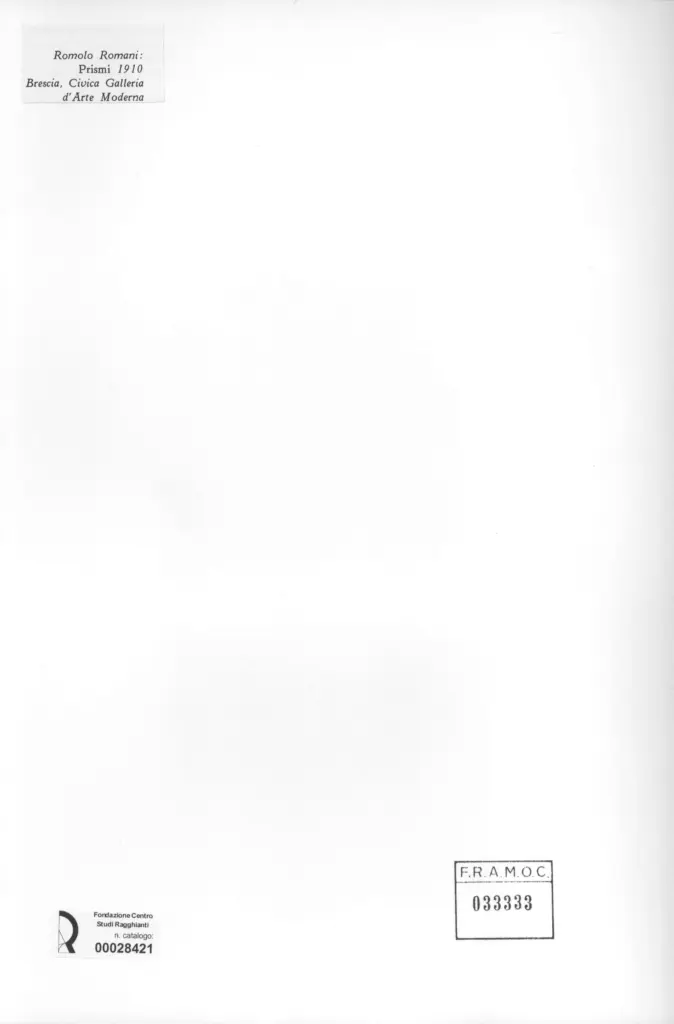 Anonimo, Anonimo , Romani, Romolo - sec. XX -