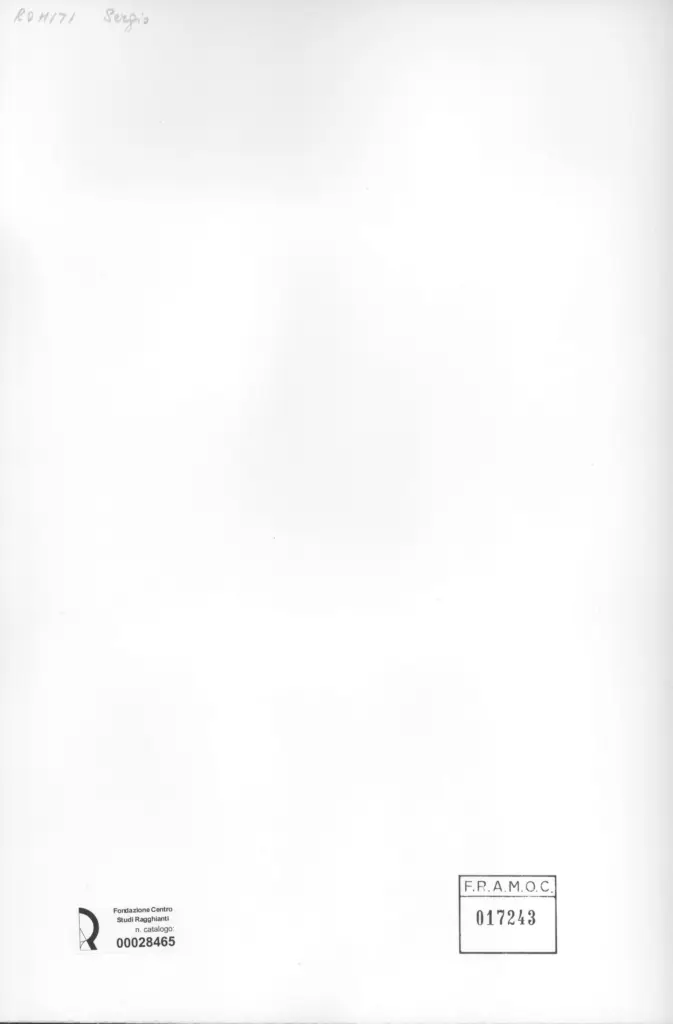 Anonimo, Anonimo , retro