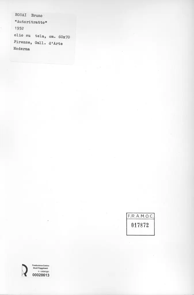 Anonimo, Anonimo , Rosai, Bruno - sec. XX - , retro