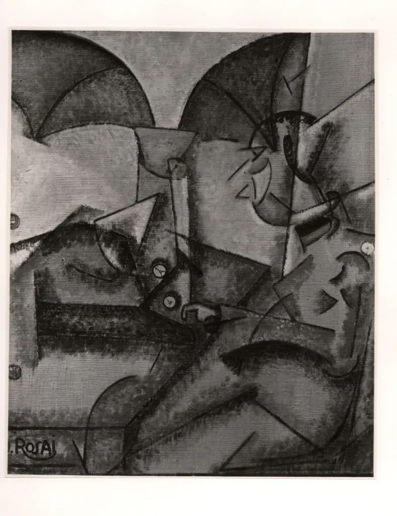 Giacomelli , Rosai, Ottone - sec. XX - Scrittore a macchina , fronte