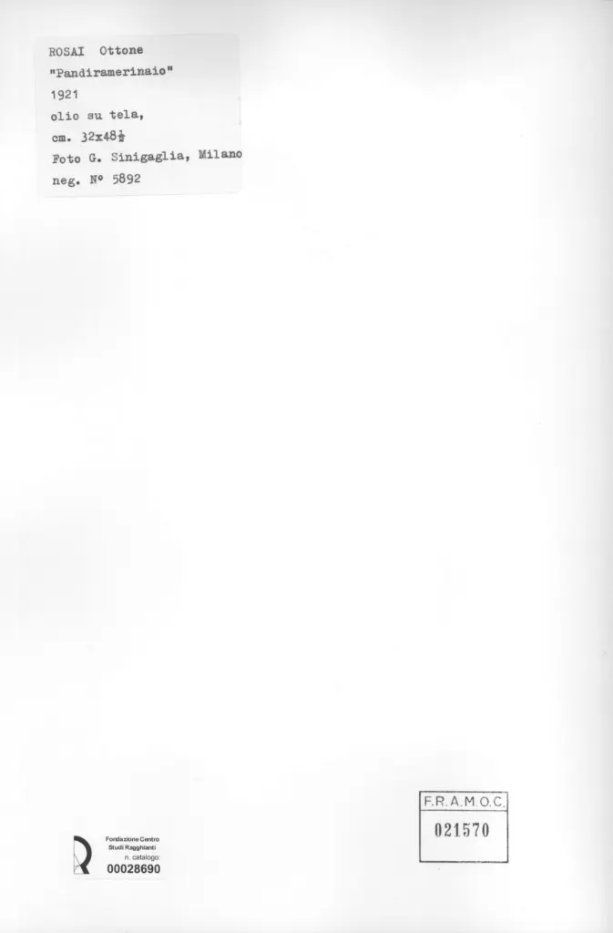 Sinigaglia, Gian , retro