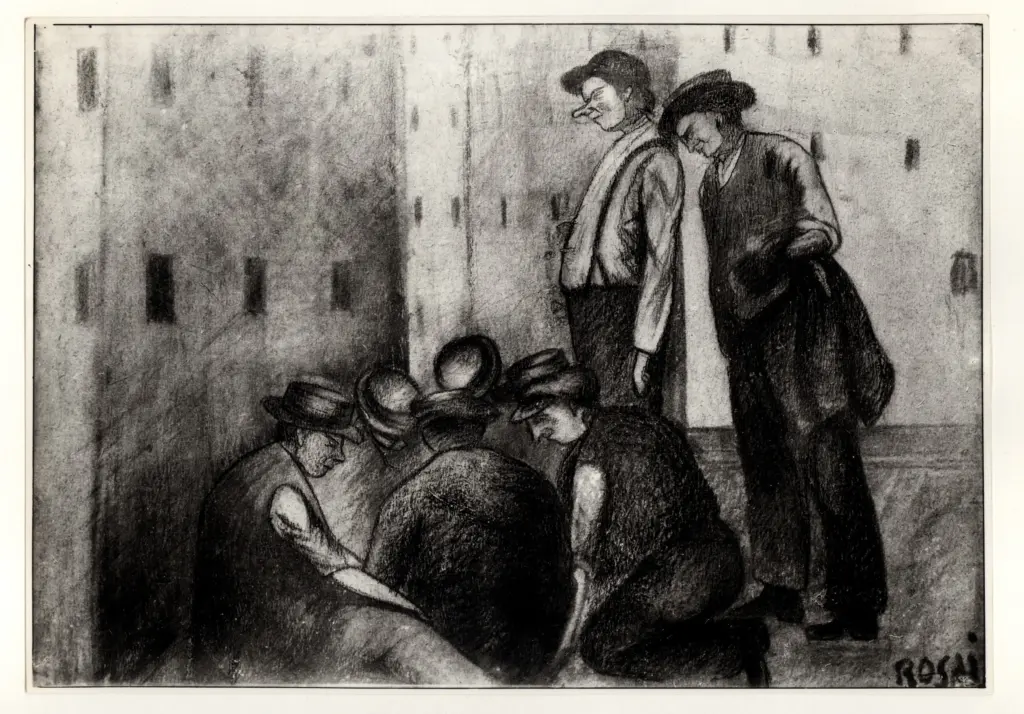 Anonimo, Anonimo , Rosai, Ottone - sec. XX - , fronte