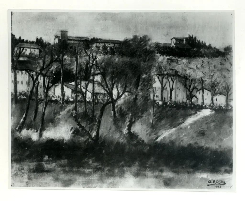 Anonimo , Rosai, Ottone - sec. XX - , fronte