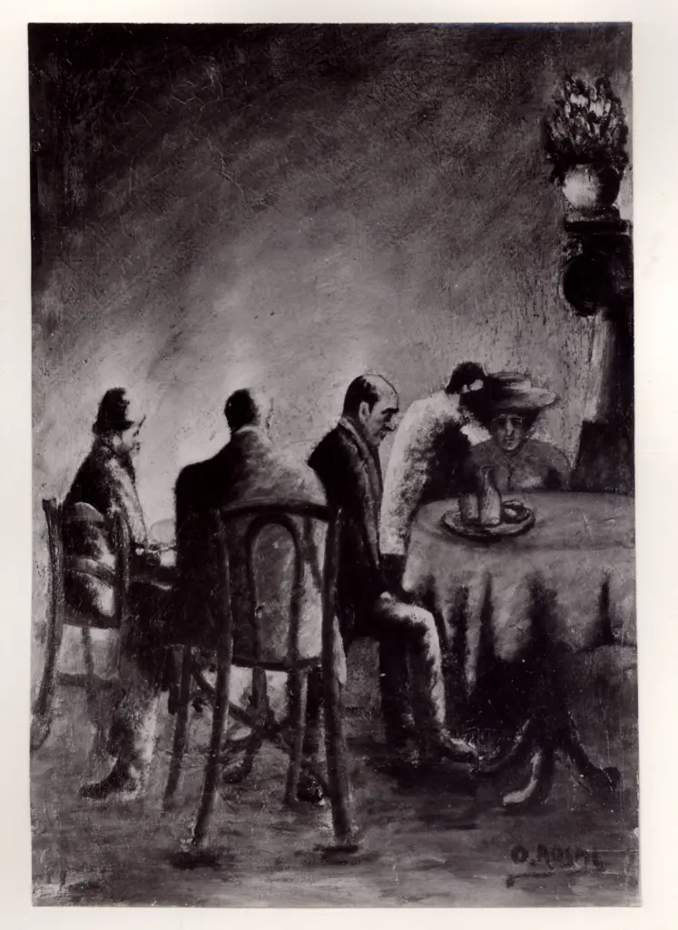 Anonimo , Rosai, Ottone - sec. XX - , fronte