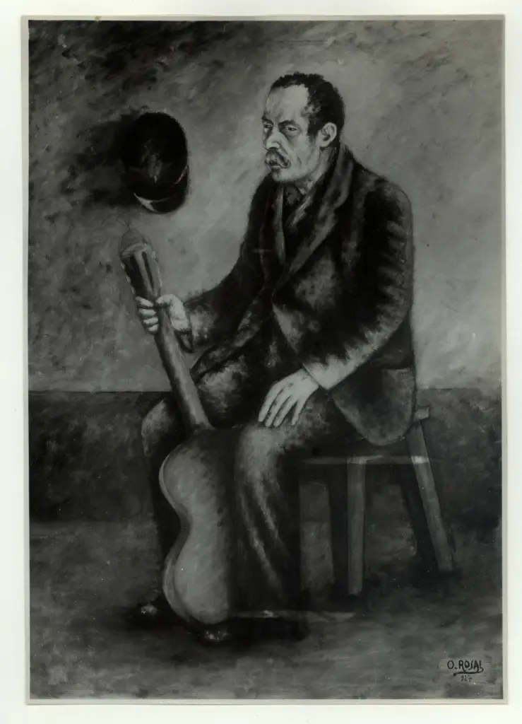 Anonimo , Rosai, Ottone - sec. XX - , fronte