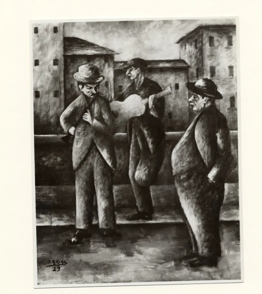 Anonimo , Rosai, Ottone - sec. XX - , fronte