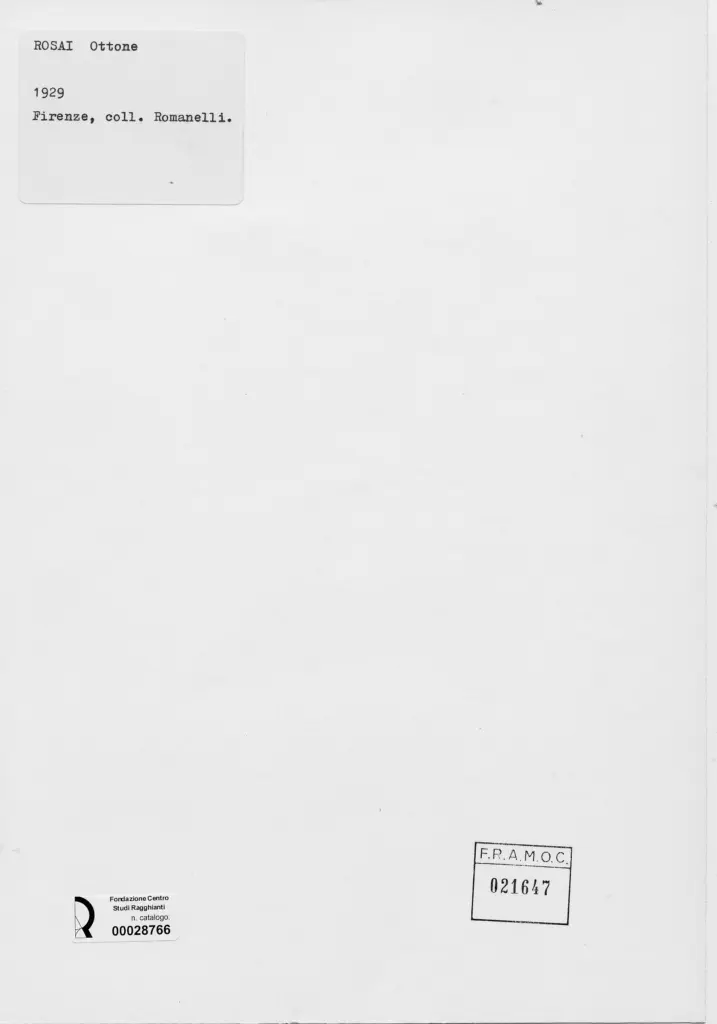 Foto Barsotti , Rosai, Ottone - sec. XX - , retro