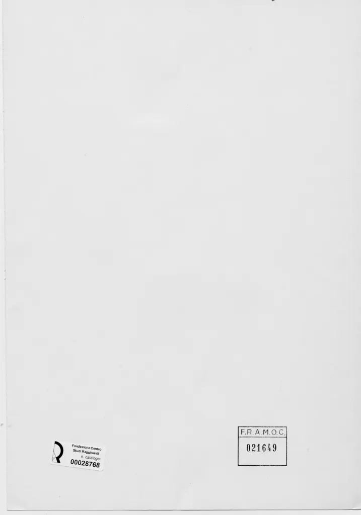 Anonimo, Anonimo , retro