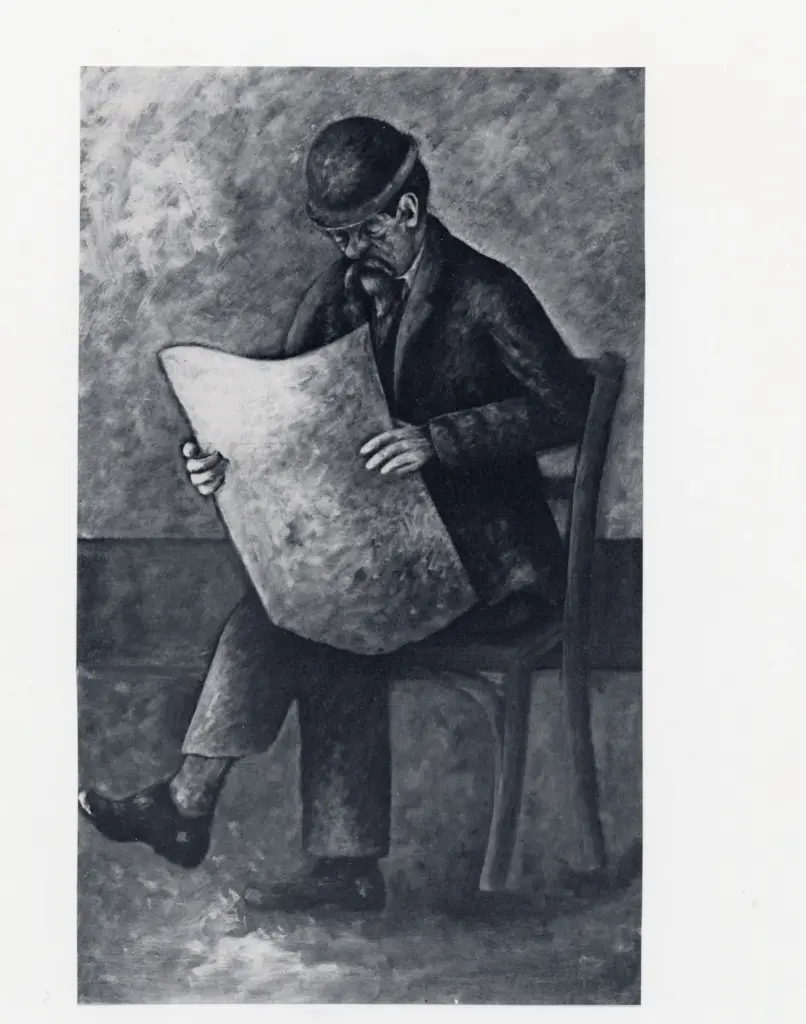 Rosai, Ottone , Uomo che legge