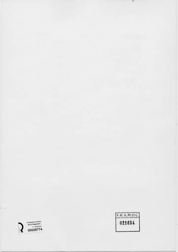 Anonimo, Anonimo , retro