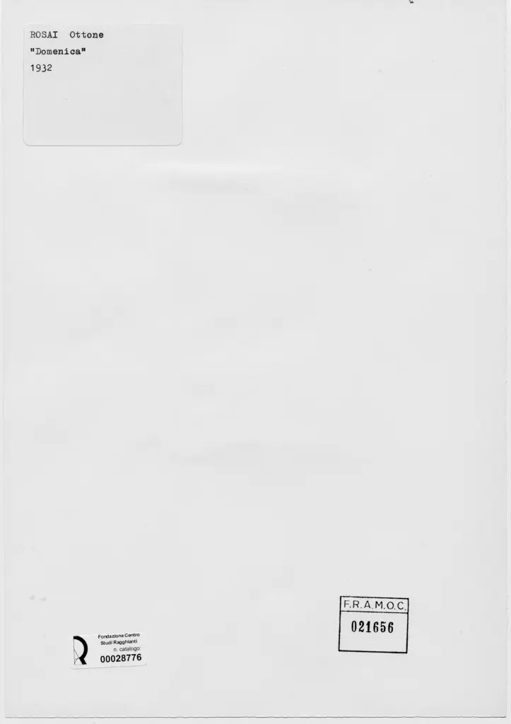 Anonimo, Anonimo , retro