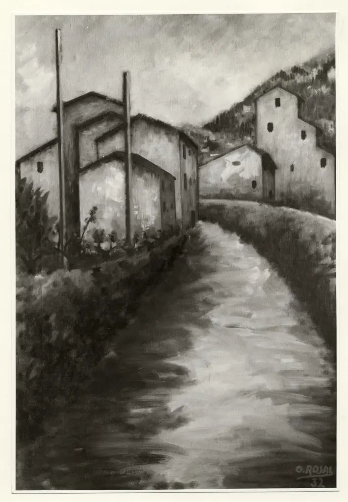 Anonimo , Rosai, Ottone - sec. XX - , fronte