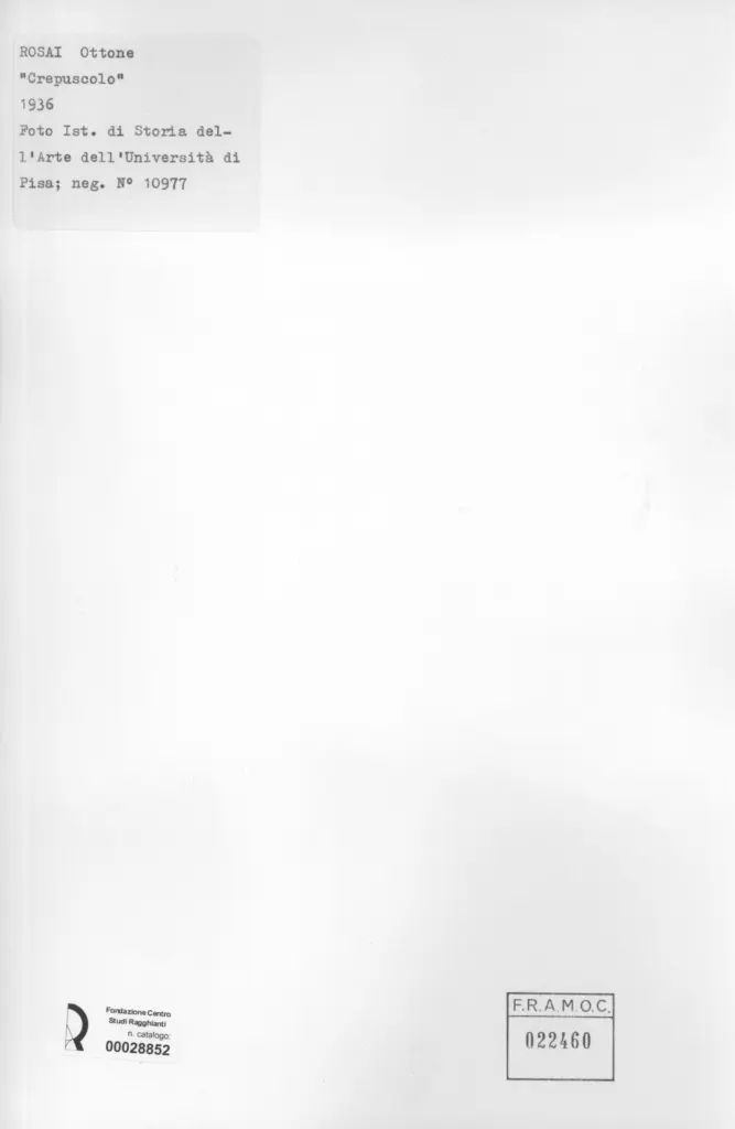 Universit&agrave; di Pisa. Dipartimento di Storia delle Arti , retro