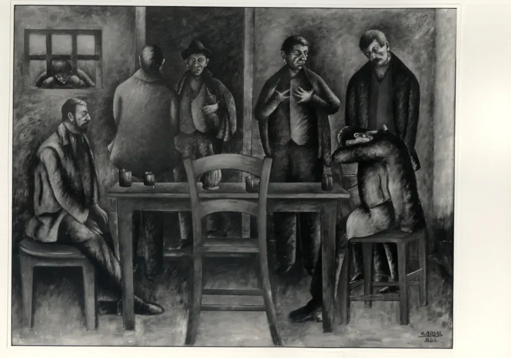 Anonimo , Rosai, Ottone - sec. XX - , fronte