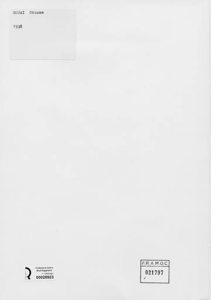 Anonimo, Anonimo , retro