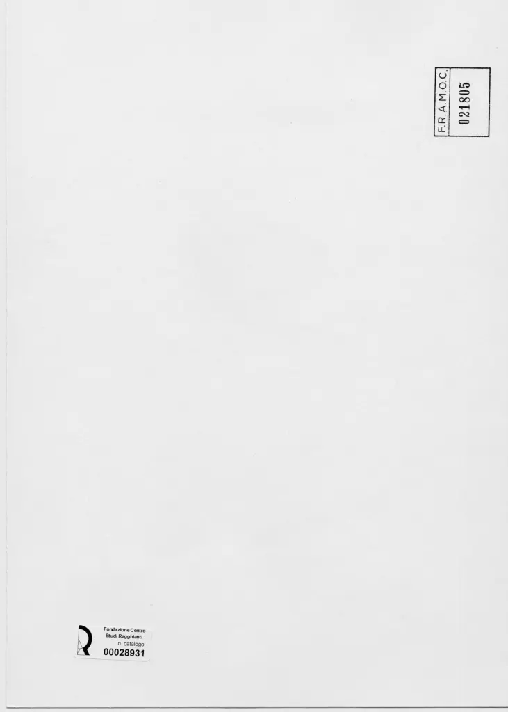 Anonimo, Anonimo , retro