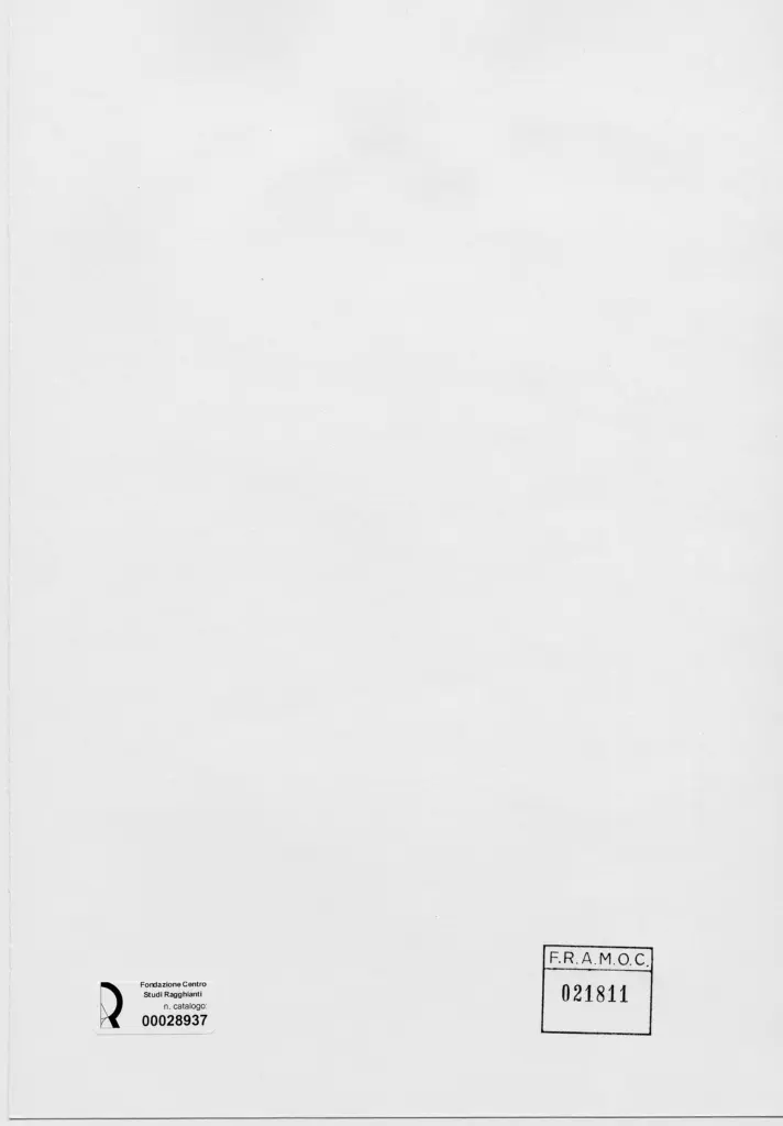 Anonimo, Anonimo , retro