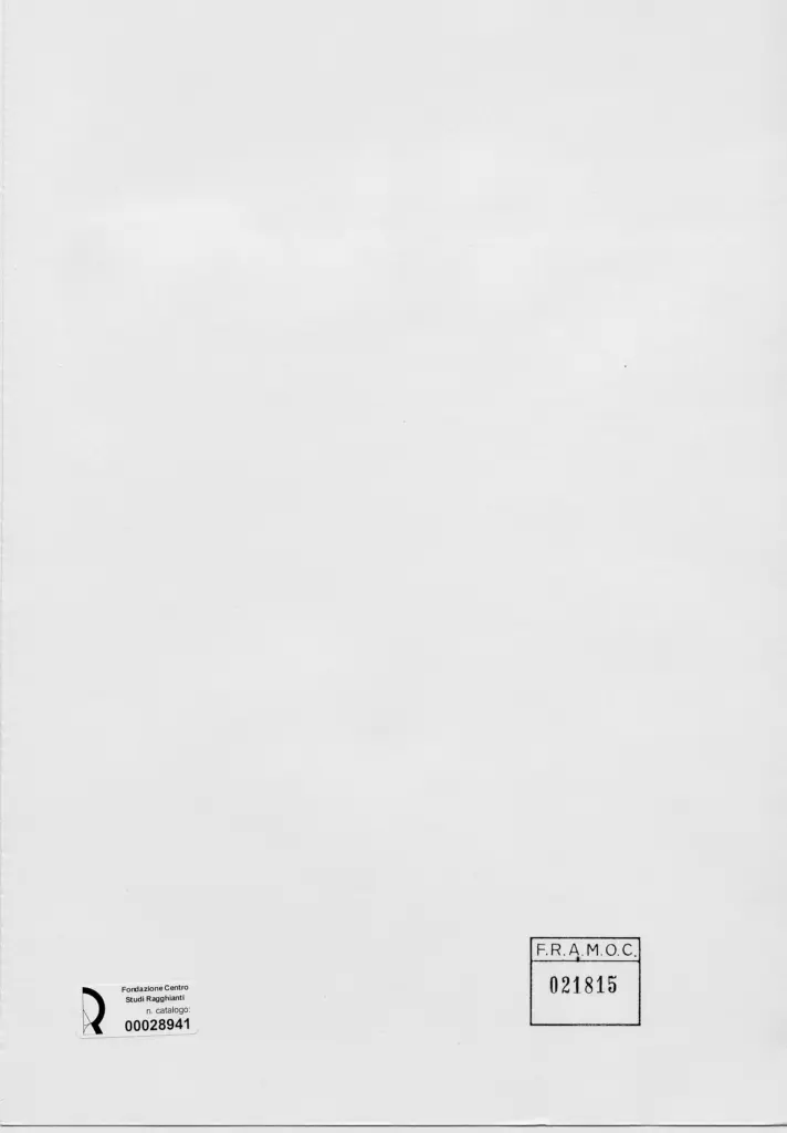 Anonimo, Anonimo , retro