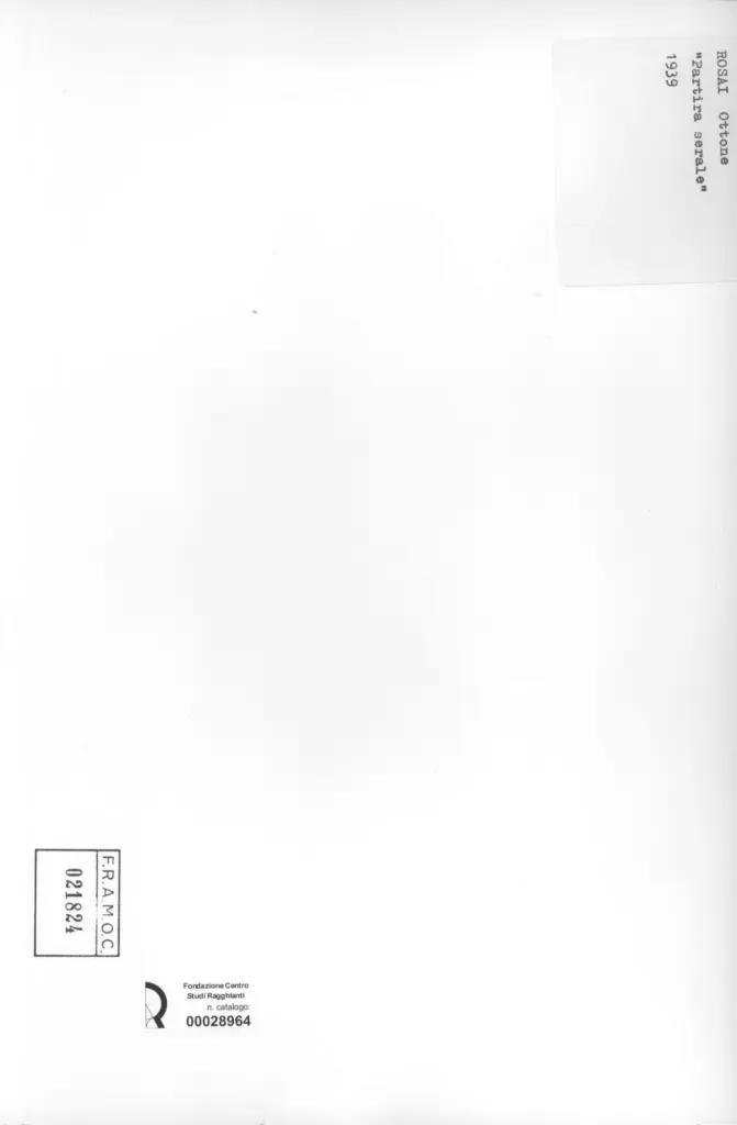 Anonimo, Anonimo , retro