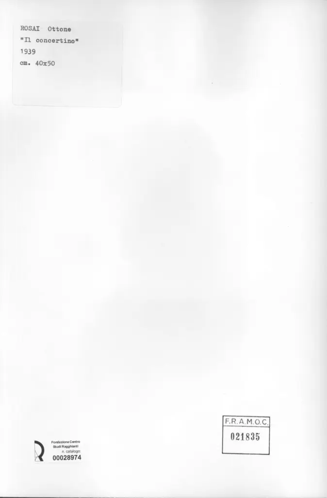 Anonimo, Anonimo , retro