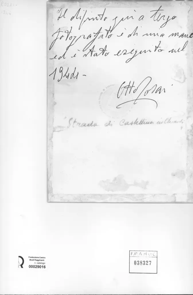 Anonimo, Anonimo , Rosai, Ottone - sec. XX - , retro