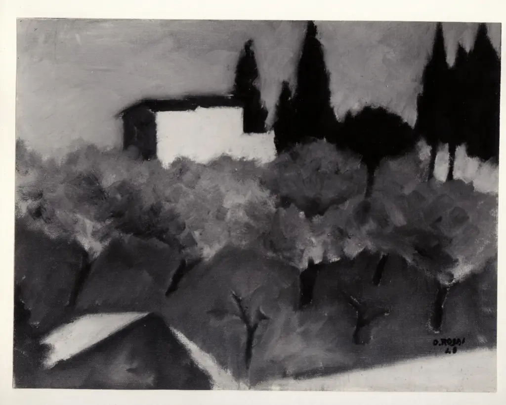 Anonimo , Rosai, Ottone - sec. XX -