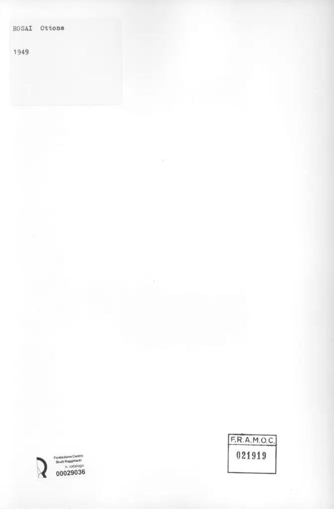 Anonimo, Anonimo , retro