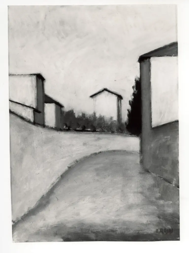 Anonimo , Rosai, Ottone - sec. XX -