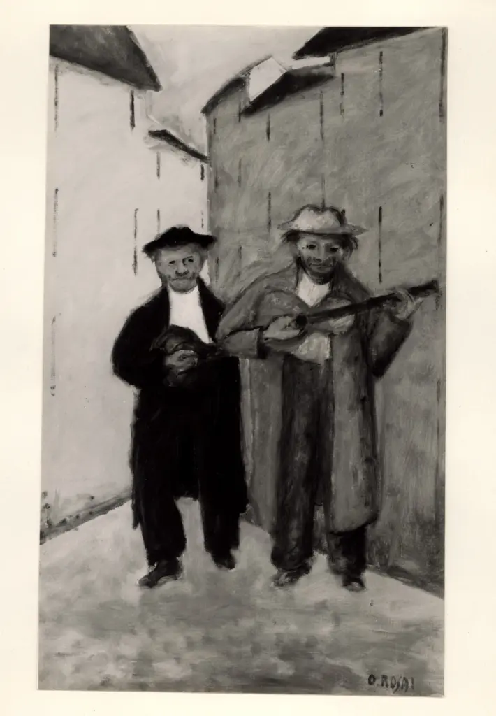 Anonimo, Anonimo , Rosai, Ottone - sec. XX - , fronte