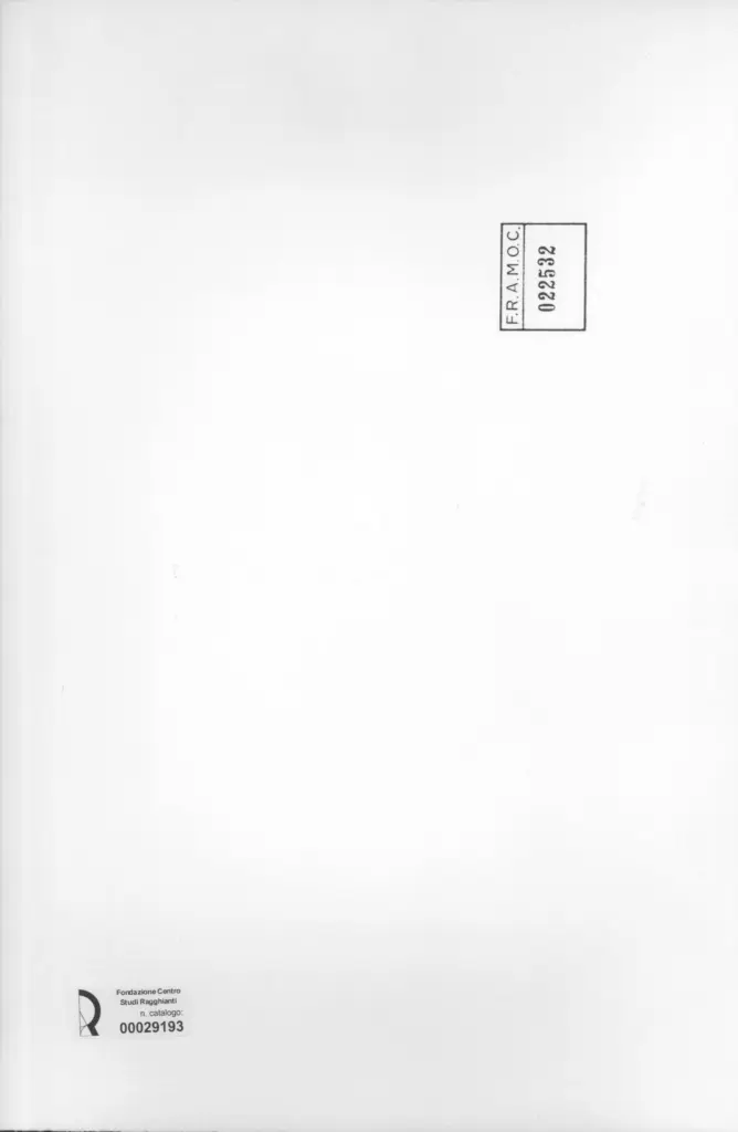 Anonimo, Anonimo , retro