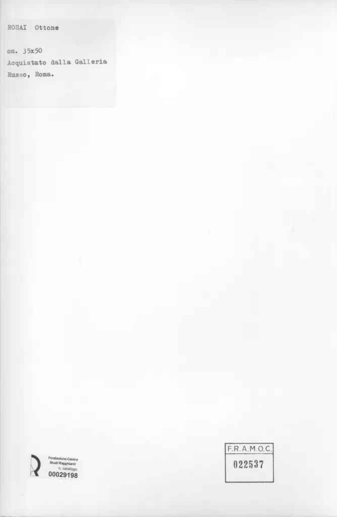 Anonimo, Anonimo , retro