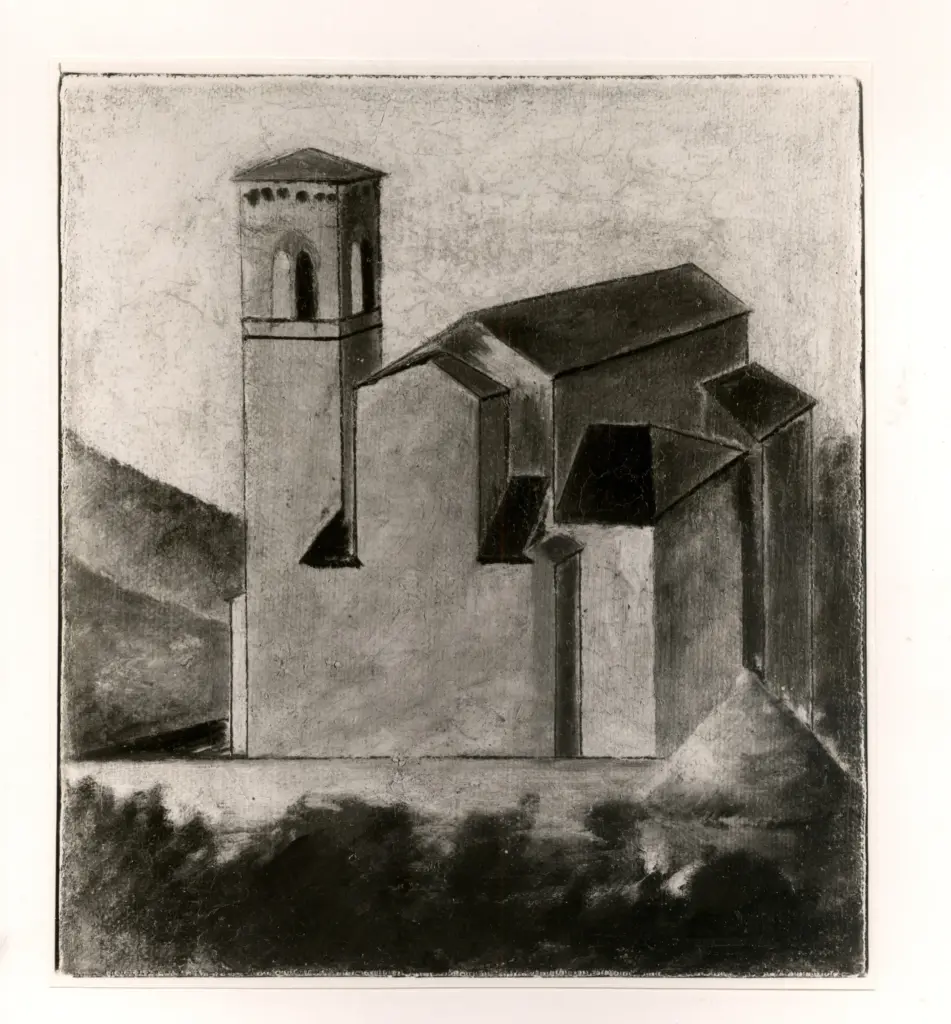 Anonimo , Rosai, Ottone - sec. XX - Chiesa di Poggio a Caiano , fronte